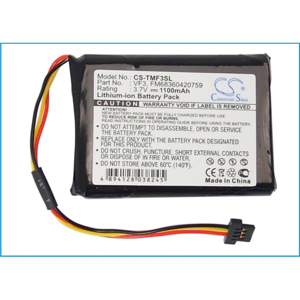 Baterie do nawigacji (GPS) TomTom CS-TMF3SL