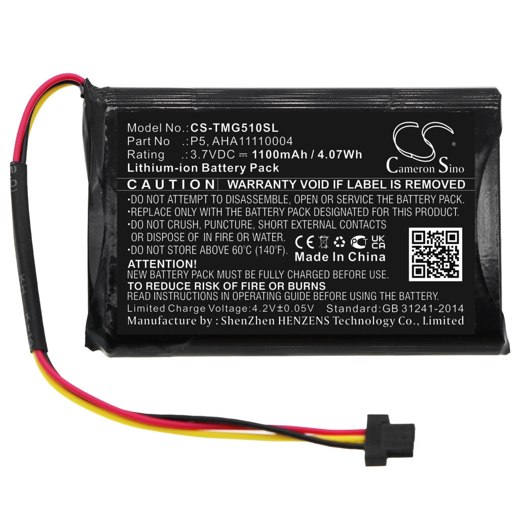 Baterie do nawigacji (GPS) TomTom CS-TMG510SL