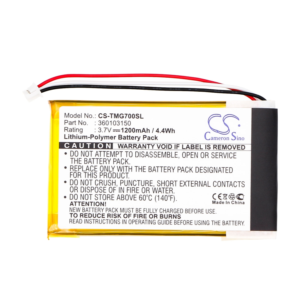 Baterie do nawigacji (GPS) TomTom CS-TMG700SL