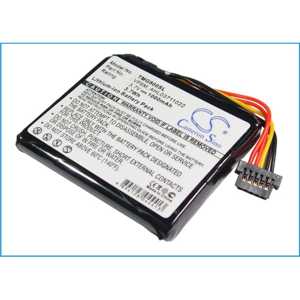 Baterie do nawigacji (GPS) TomTom CS-TMG800SL