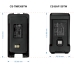 Battery compatible with Smartcom