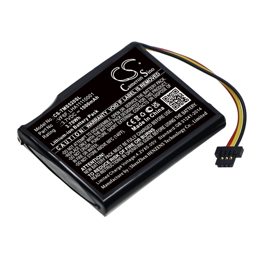 Baterie do nawigacji (GPS) TomTom CS-TMS520SL