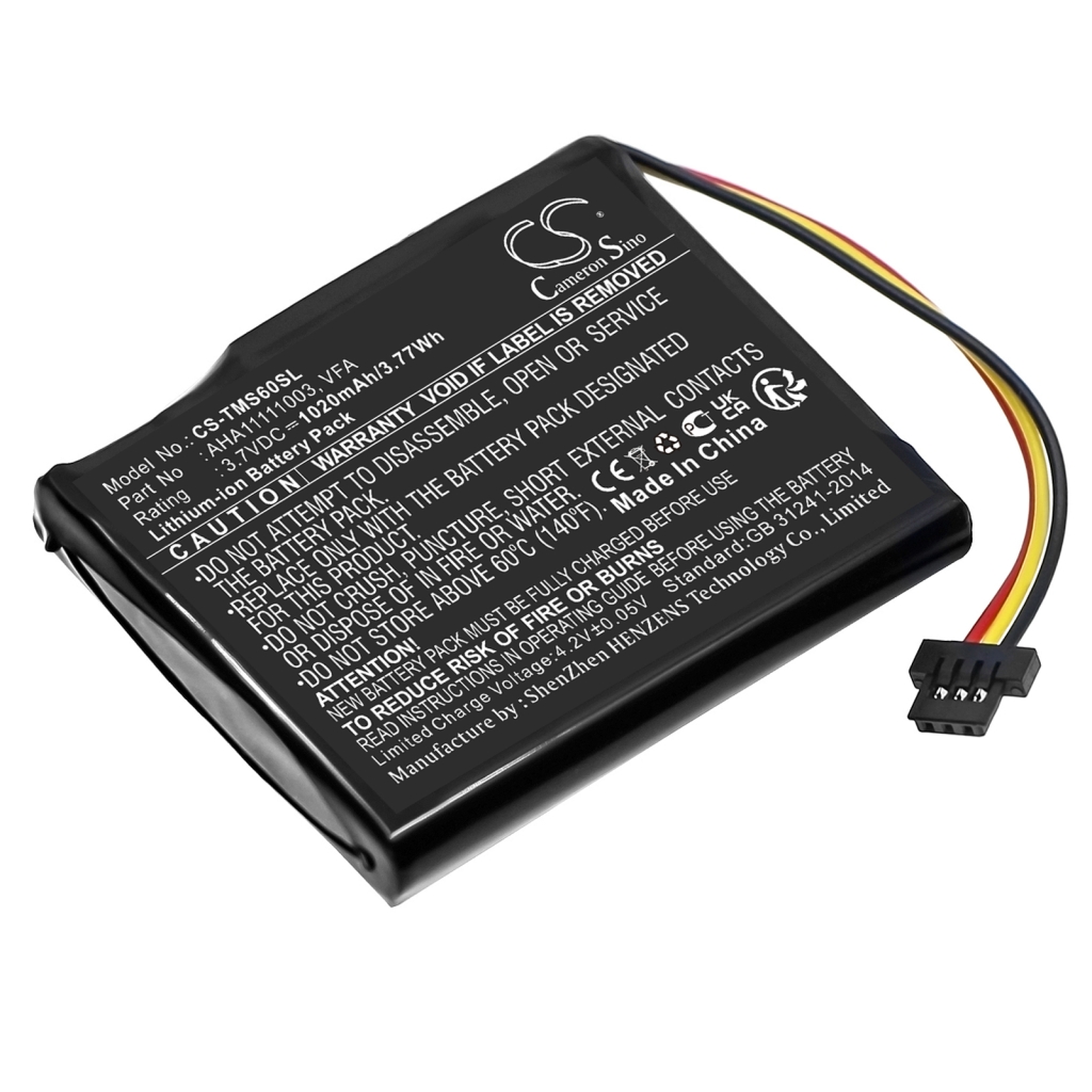Baterie do nawigacji (GPS) TomTom CS-TMS60SL