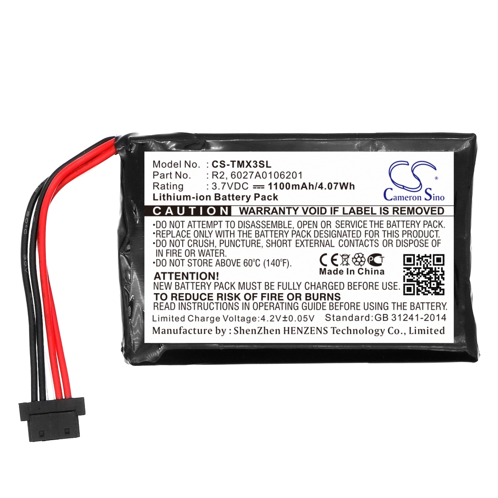 Baterie do nawigacji (GPS) TomTom CS-TMX3SL