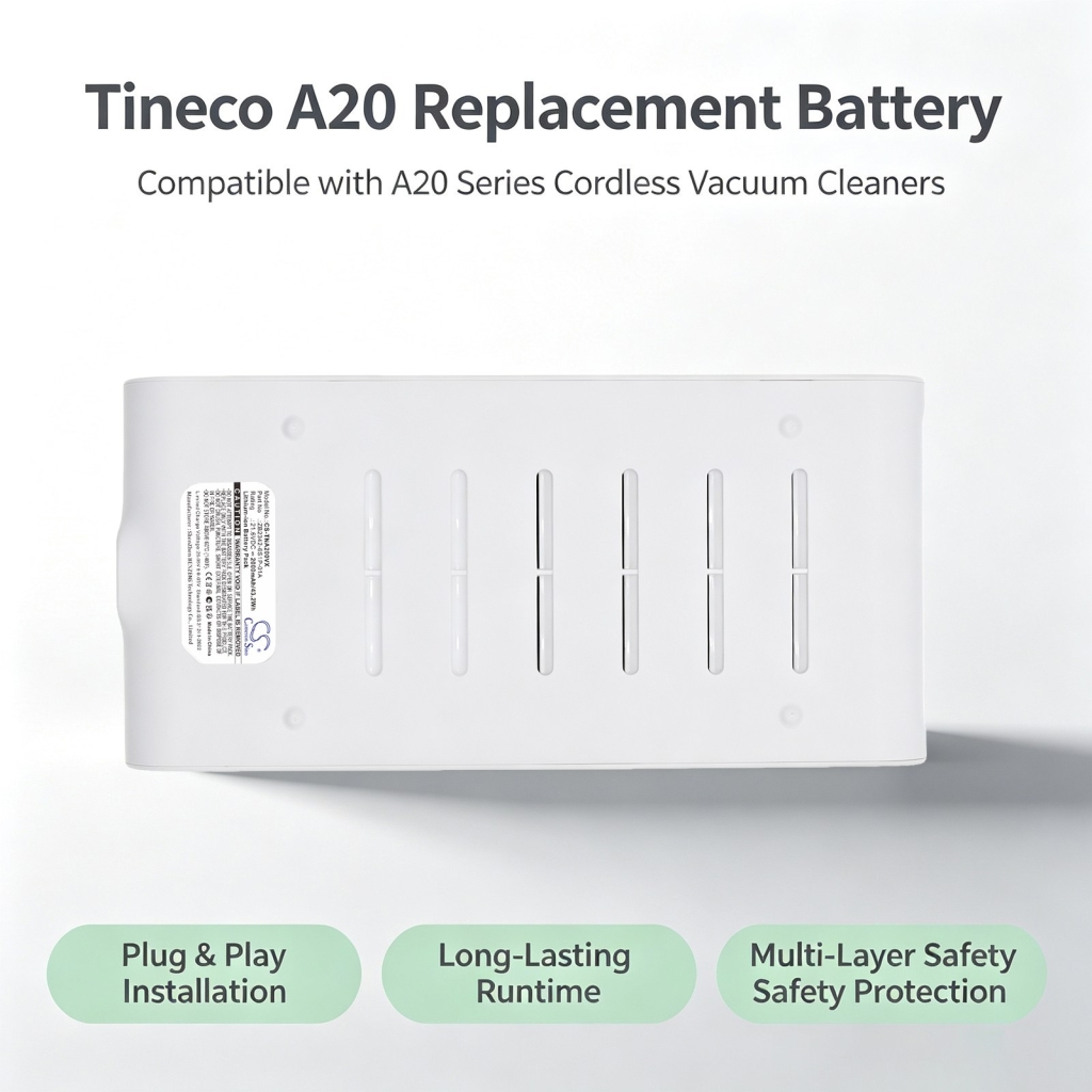 Baterie kompatybilny z Tineco A20 A20 Cordless Stick Vacuum Cleaner CS-TNA200VX