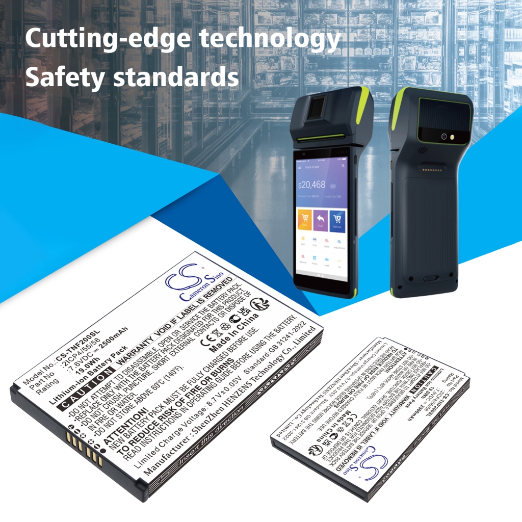 Payment Terminal Battery Feitian CS-TNF200SL