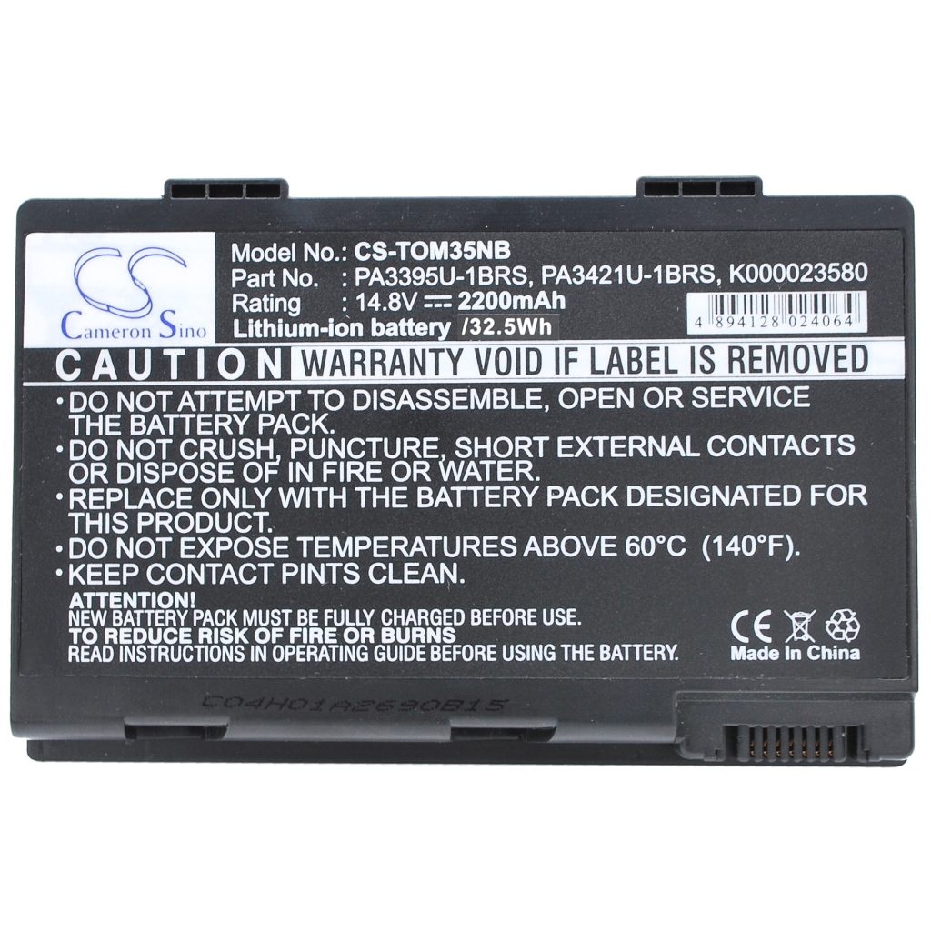 Bateria kompatybilny z Toshiba CS-TOM35NB