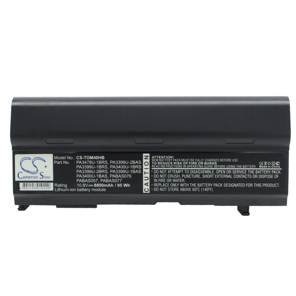 Notebook battery Toshiba Tecra A4-164