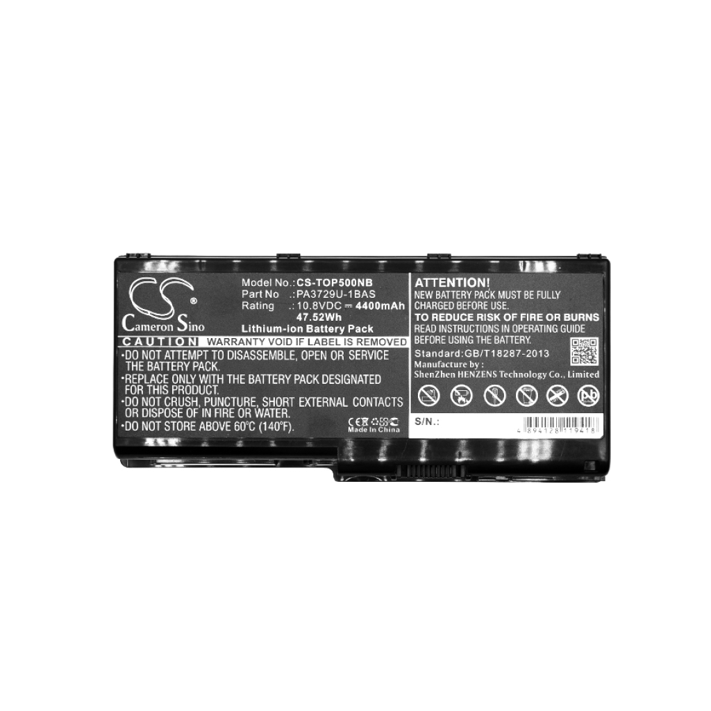 Notebook battery Toshiba Satellite P505-S8945