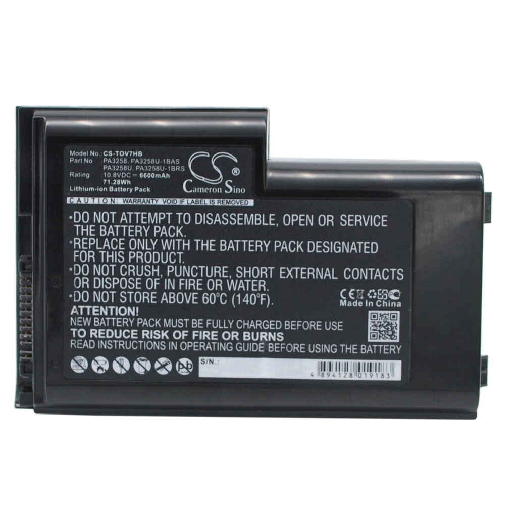 Bateria kompatybilny z Toshiba CS-TOV7HB
