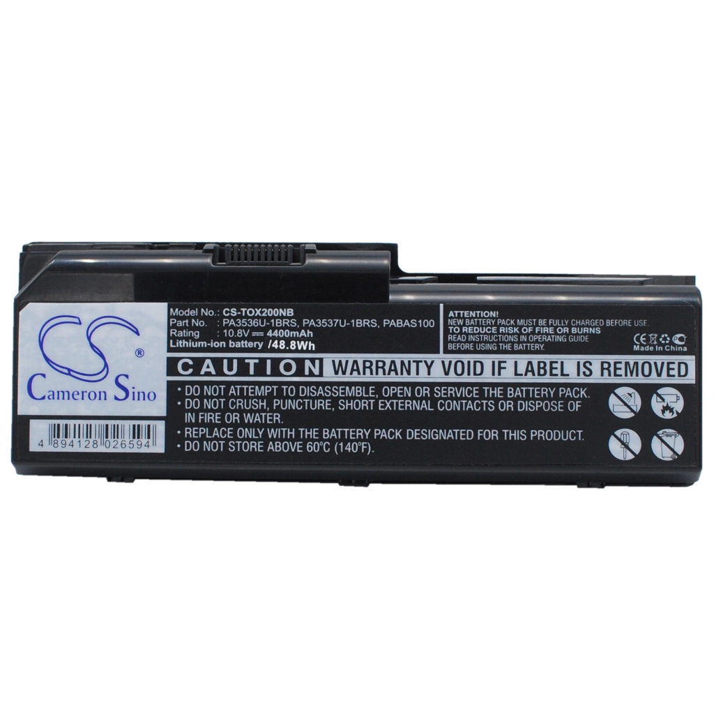 Notebook battery Toshiba Equium P200-1ED