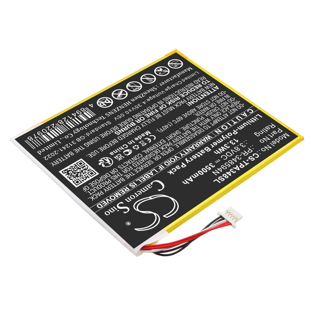 Batteries Equipment Battery CS-TPA348SL