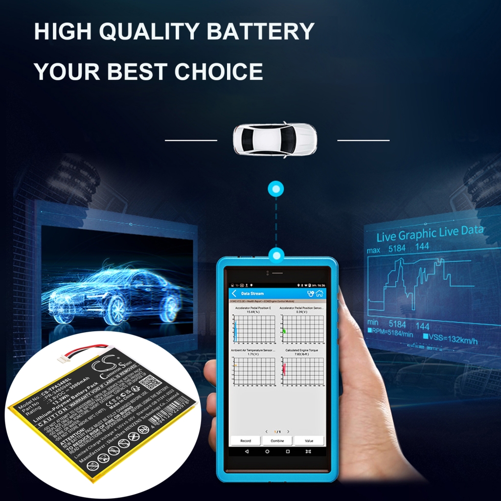 Batteries Equipment Battery CS-TPA348SL