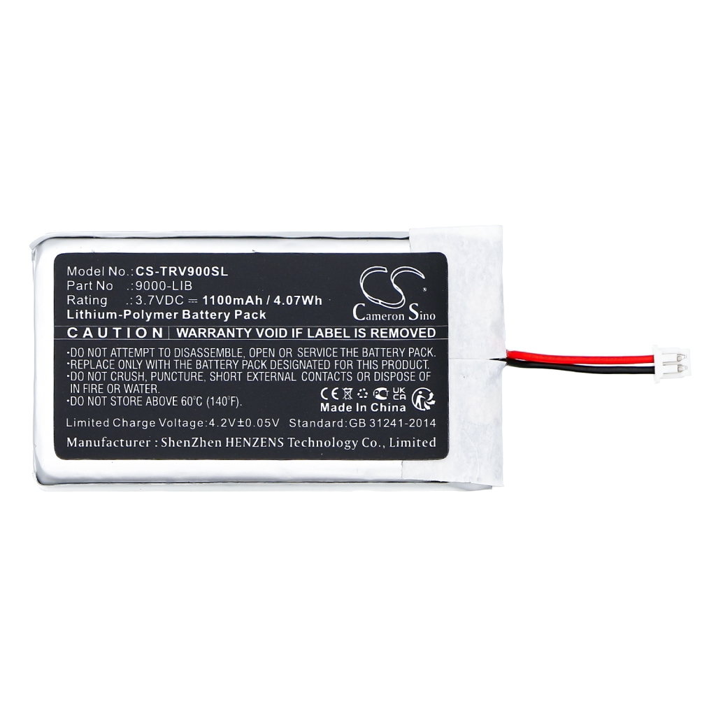 Baterie do nawigacji (GPS) Trail tech CS-TRV900SL