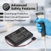 Baterie kompatybilny z Thermo Scientific E1-ClipTip ElectronicPipette CS-TSN806MD