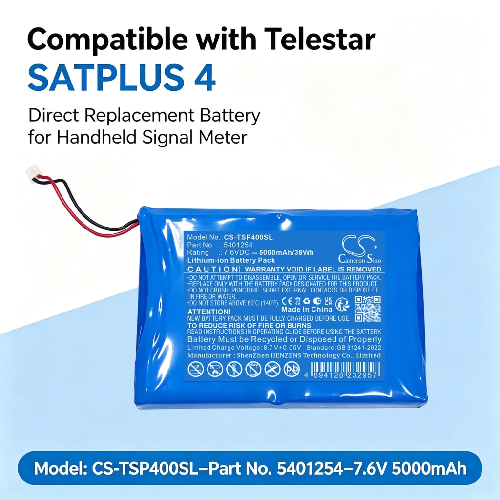 Baterie kompatybilny z Telestar 5401254 5401254 CS-TSP400SL