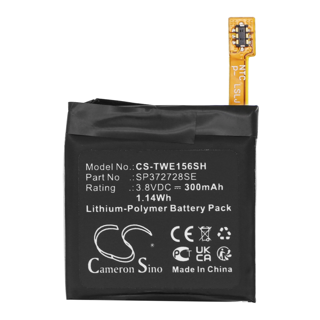 Baterie do inteligentnych zegarków Ticwatch CS-TWE156SH