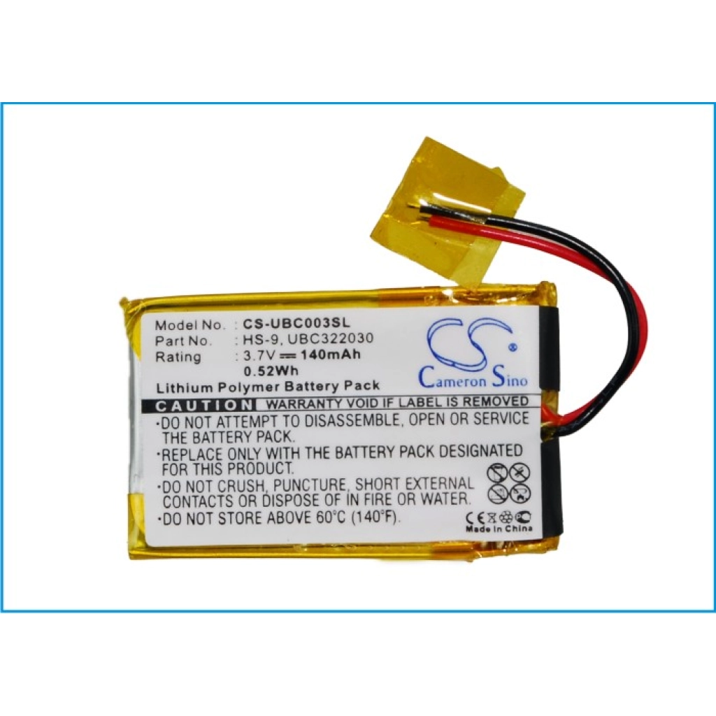 Battery Replaces UBC322030