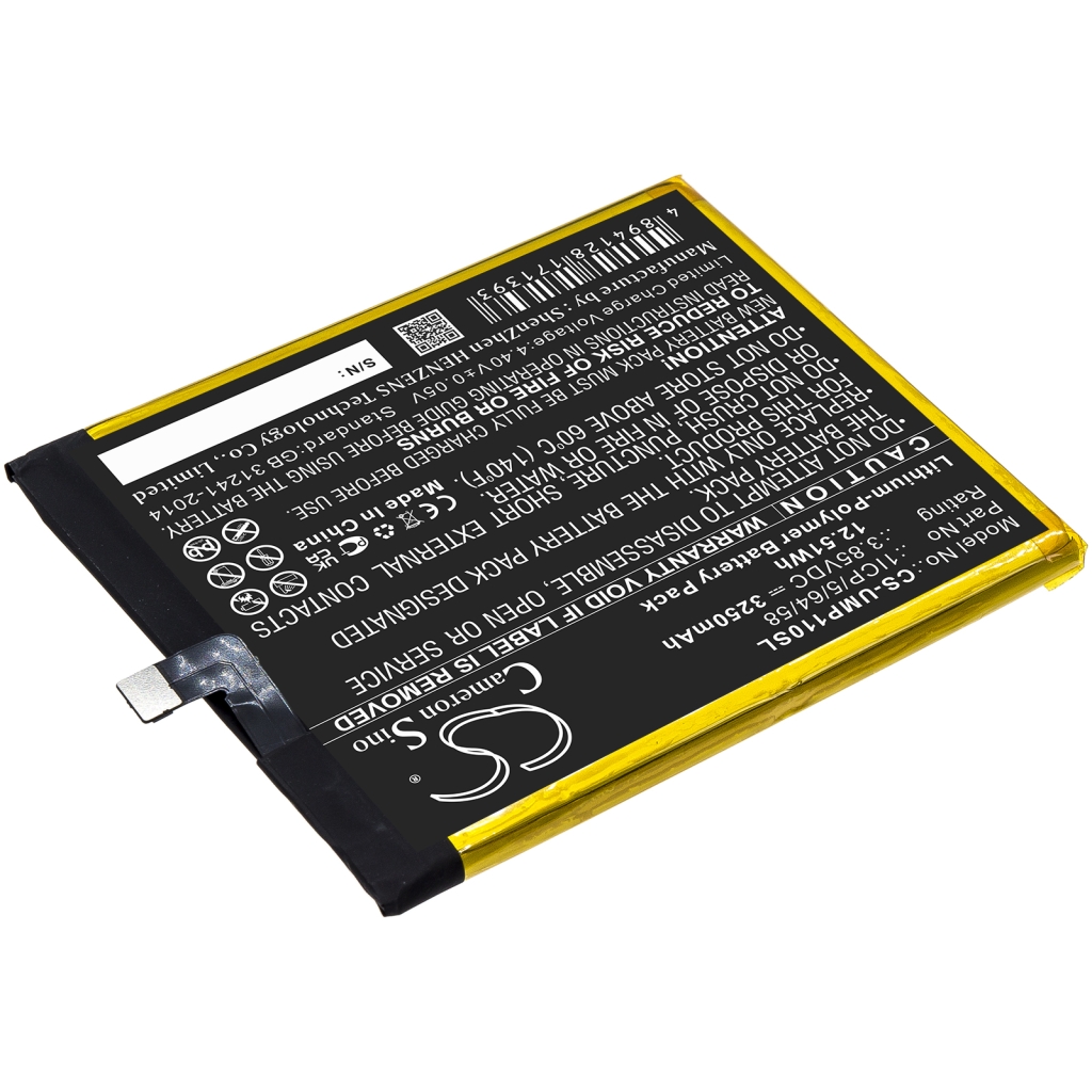 Baterie do telefonów komórkowych Umi CS-UMP110SL