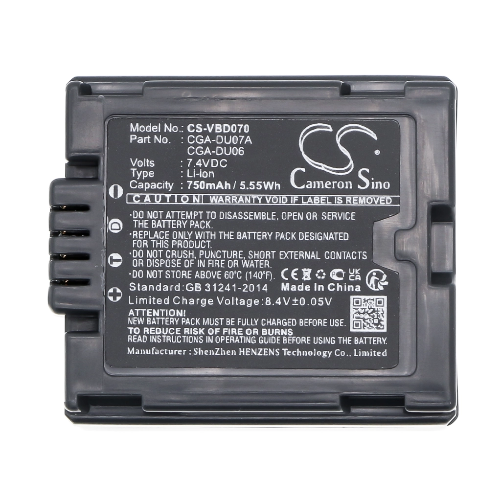 Battery Replaces DZ-BP7SW