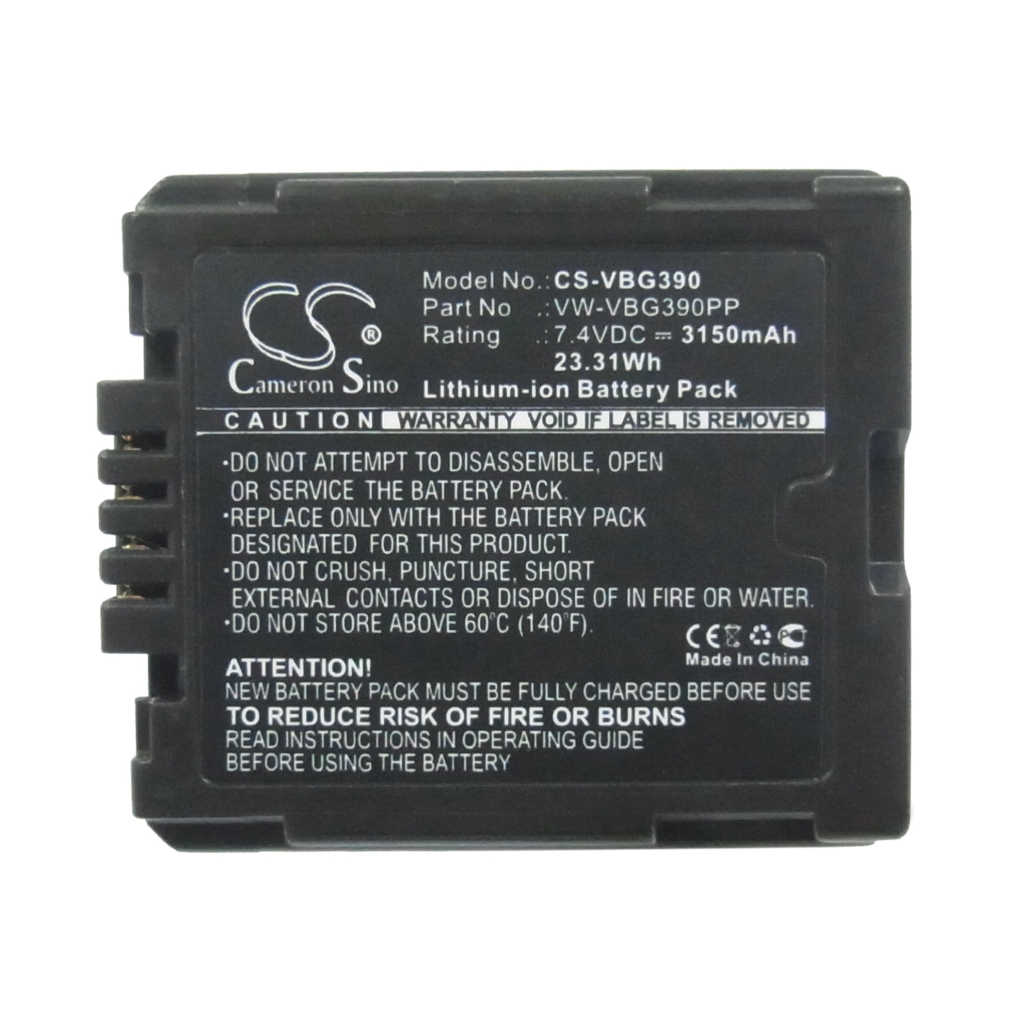 Camera Battery Panasonic HDC-HS100