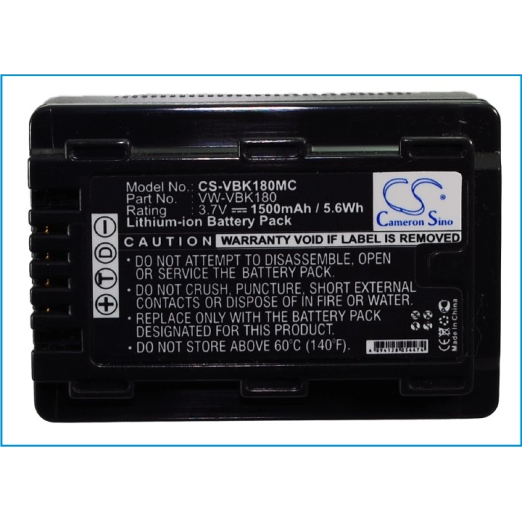 Camera Battery Panasonic HDC-SDX1