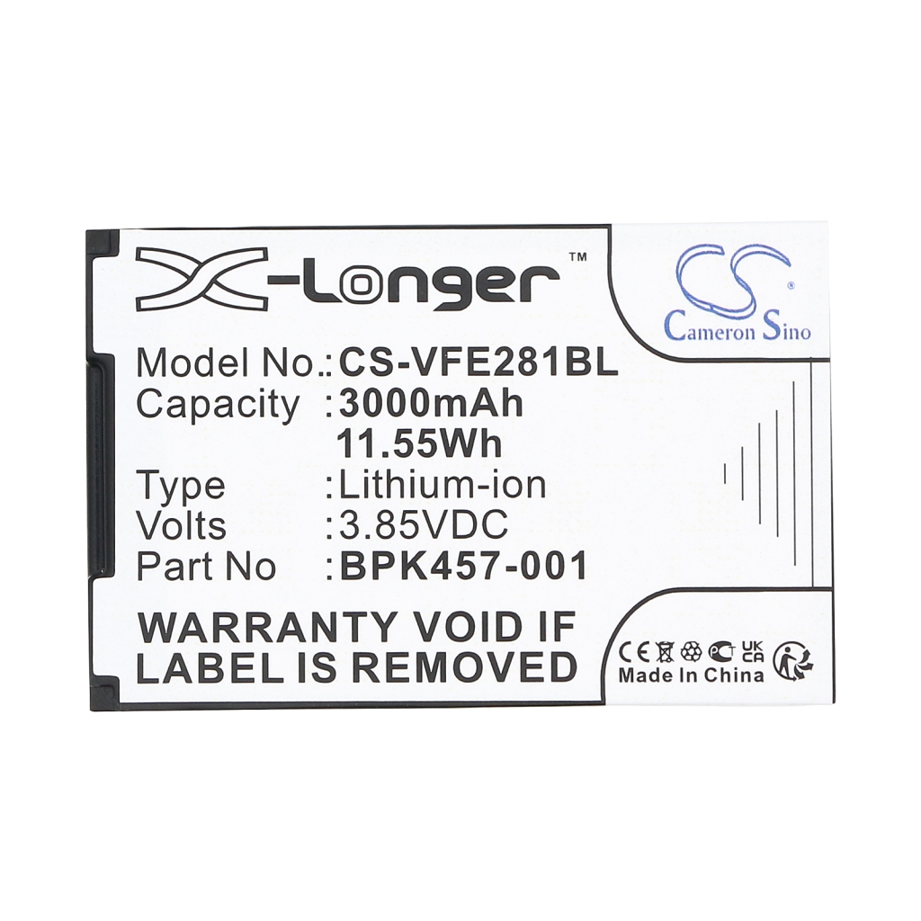 Payment Terminal Battery Verifone CS-VFE281BL