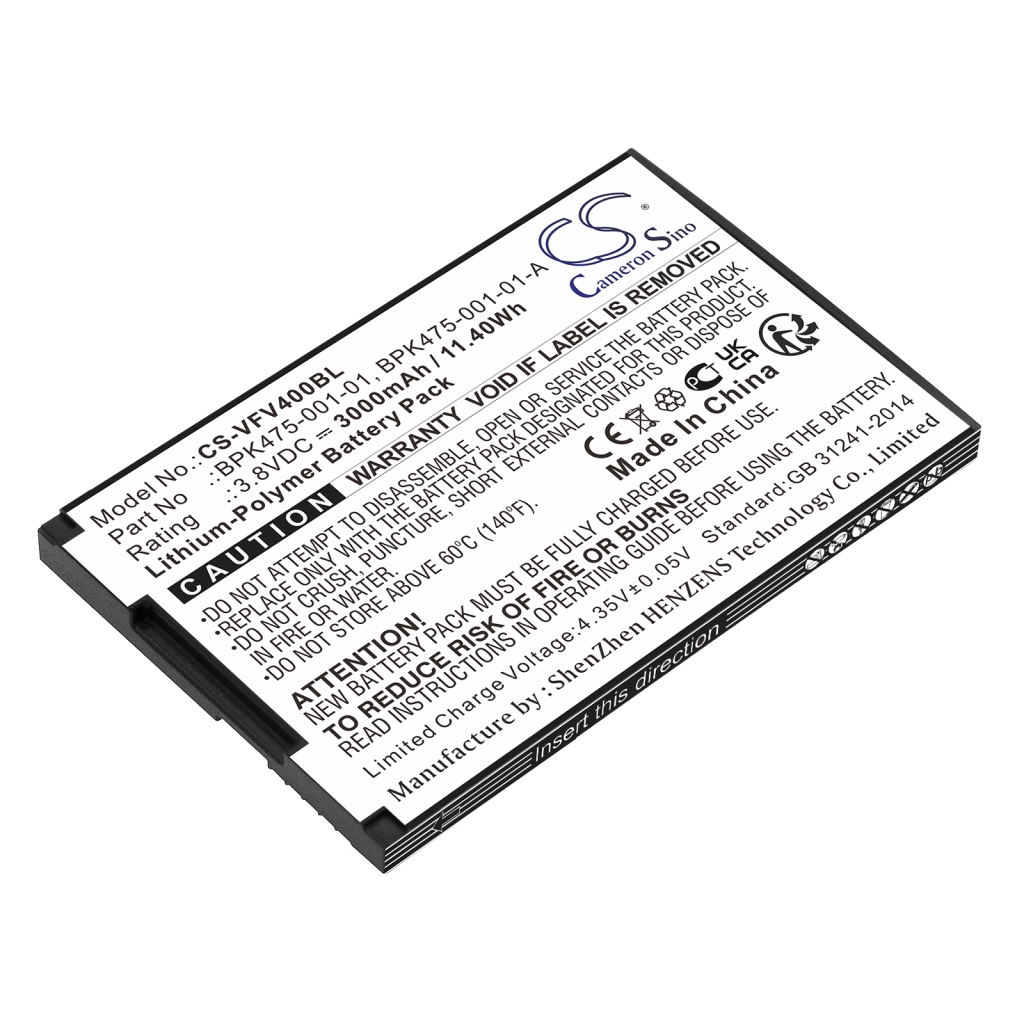 Baterie do terminali płatniczych Verifone CS-VFV400BL