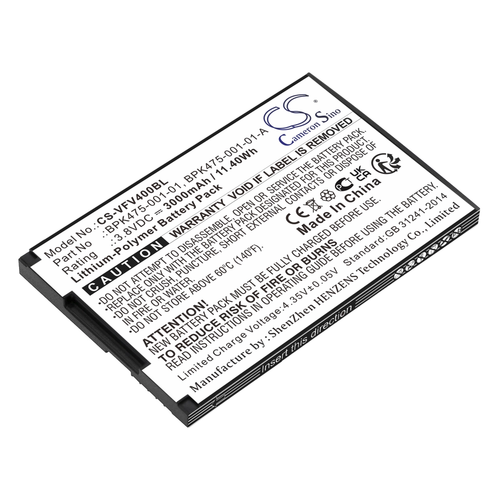 Baterie do terminali płatniczych Verifone CS-VFV400BL