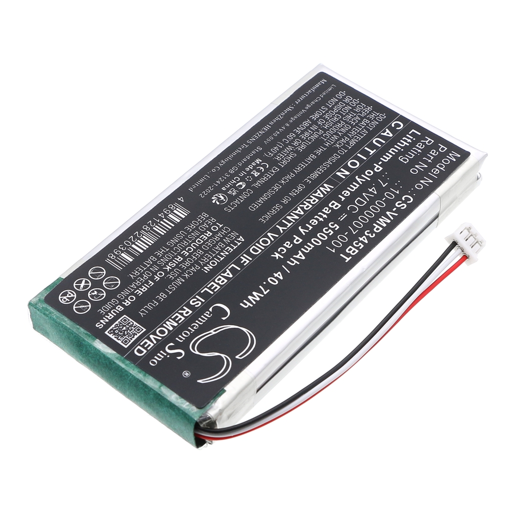 Baterie do zabezpieczeń domowych Vivint CS-VMP345BT