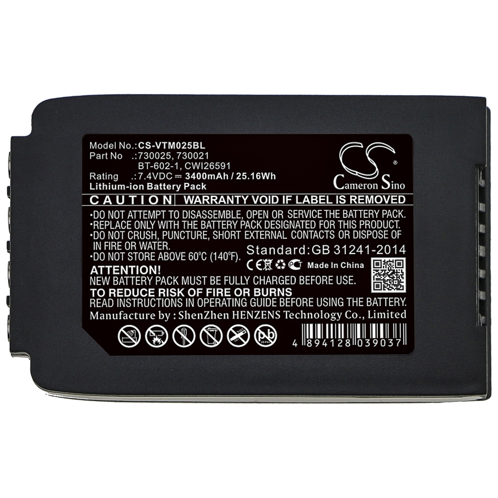 Baterie Zastępuje 730021