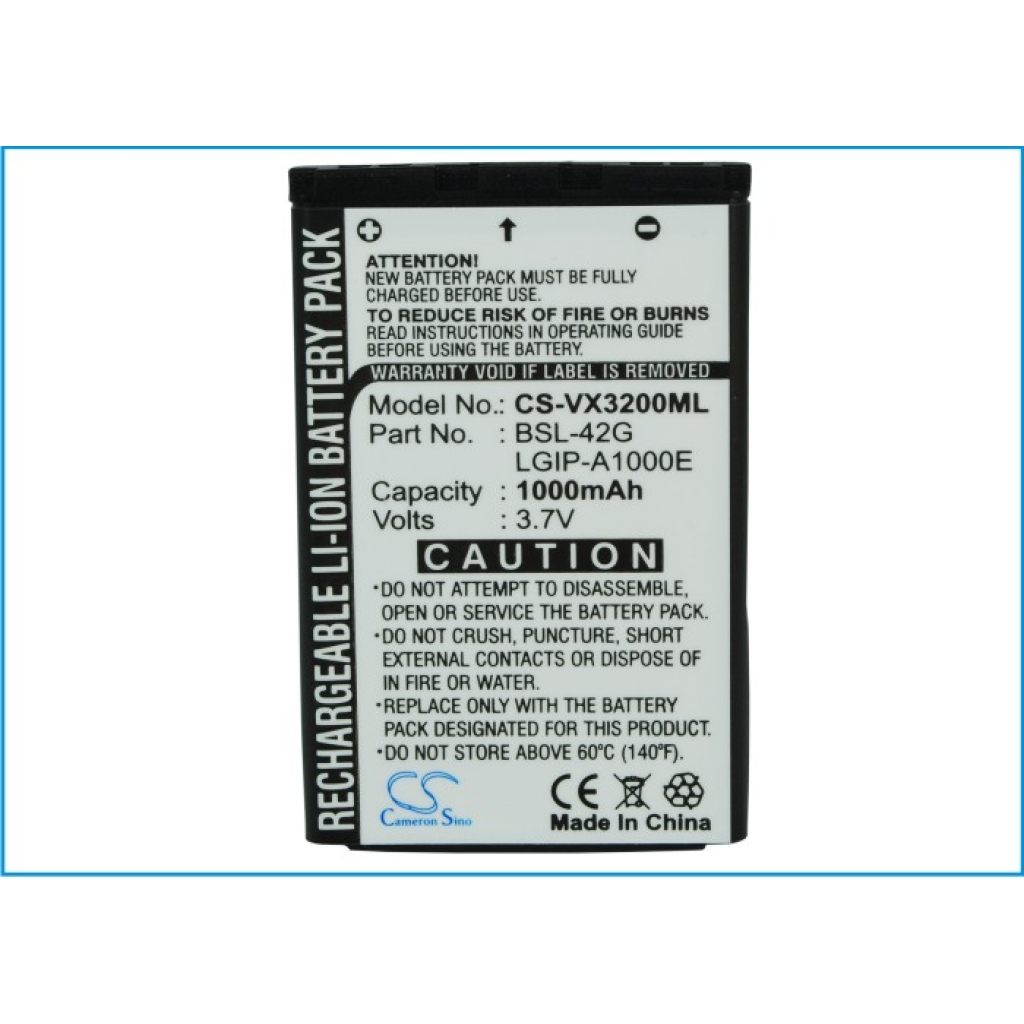 Baterie do telefonów komórkowych LG LG350