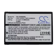 Kompatybilna wymiana baterii za Verizon LGIP-520NV,LGIP-520NV-2,SBPL0099202,SBPL0102702
