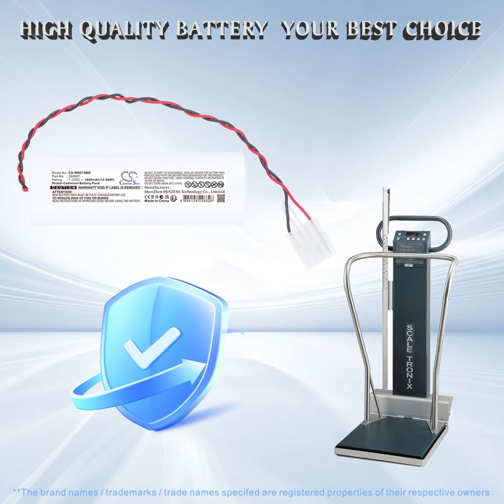 Battery for Welch-Allyn 5702