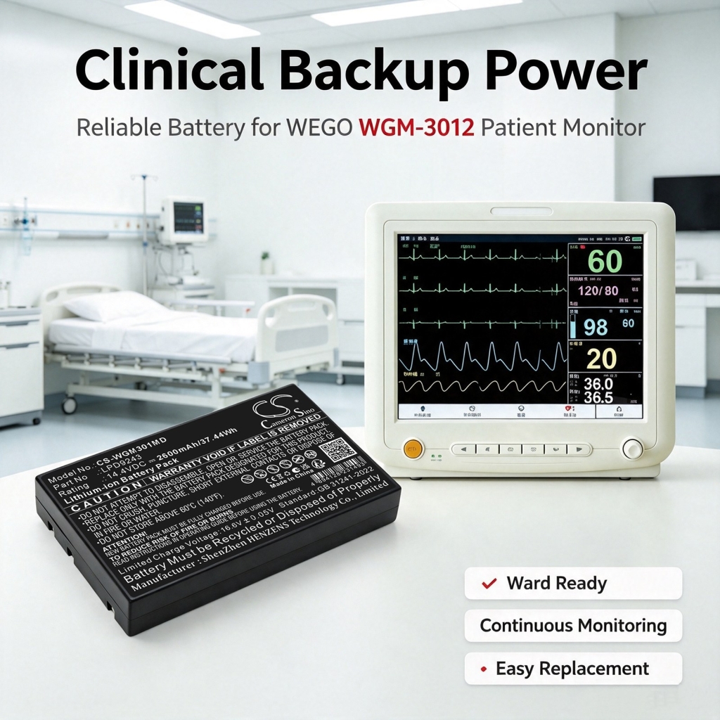 Bateria kompatybilny z Wego CS-WGM301MD