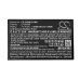Bateria kompatybilny z Wego CS-WGM301MD