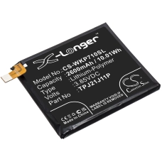 Compatible battery replacement for Wiko TPJ21J11P