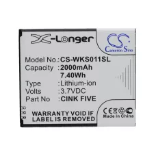 Kompatybilna wymiana baterii za Micromax BL4257,CINK FIVE,K1391,STAIRWAY