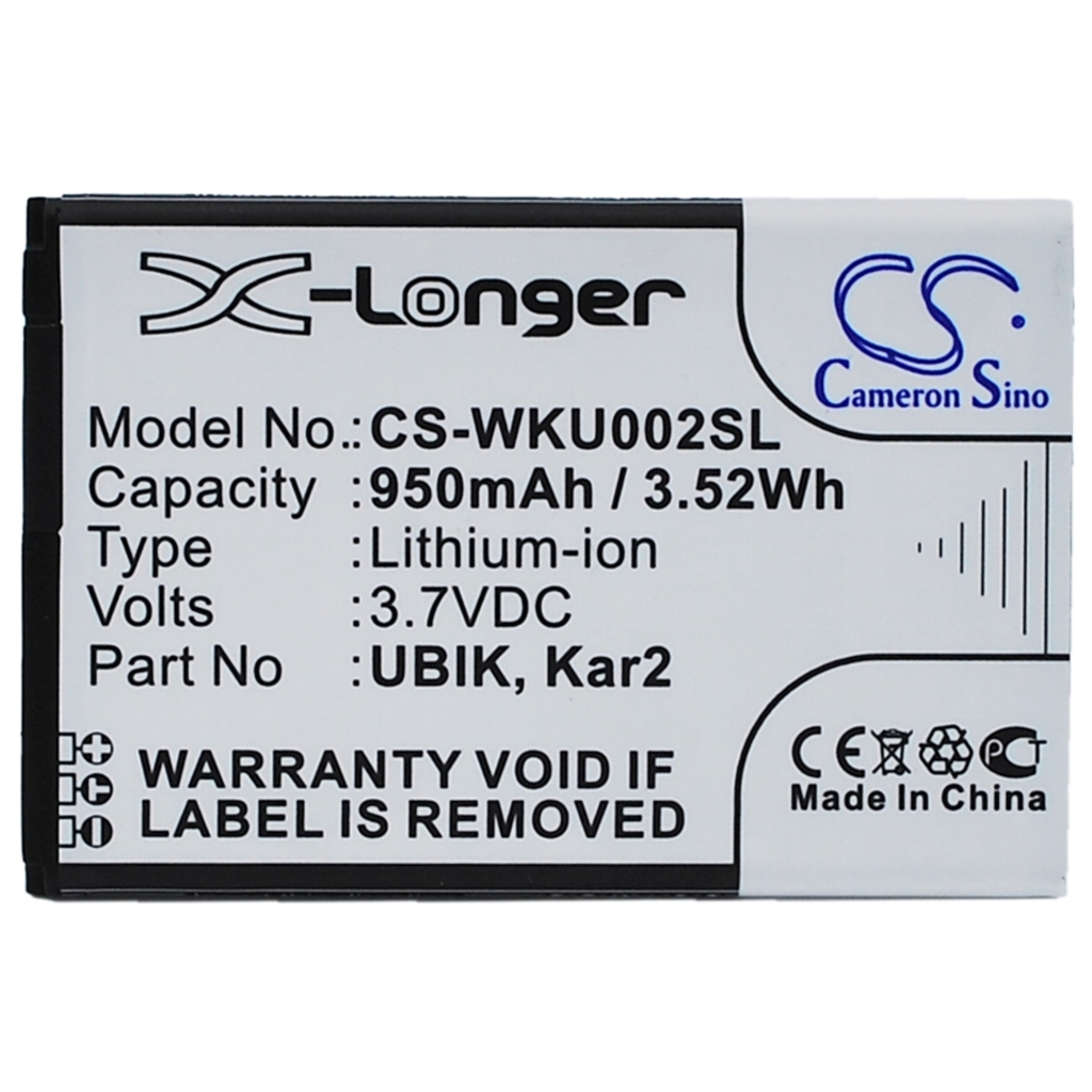 Bateria kompatybilny z Wiko CS-WKU002SL