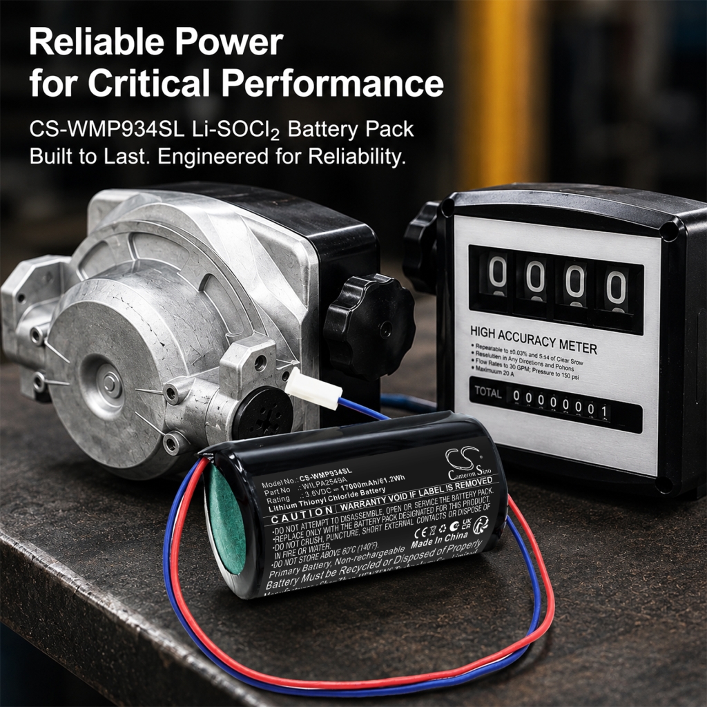 Battery compatible with Water meter