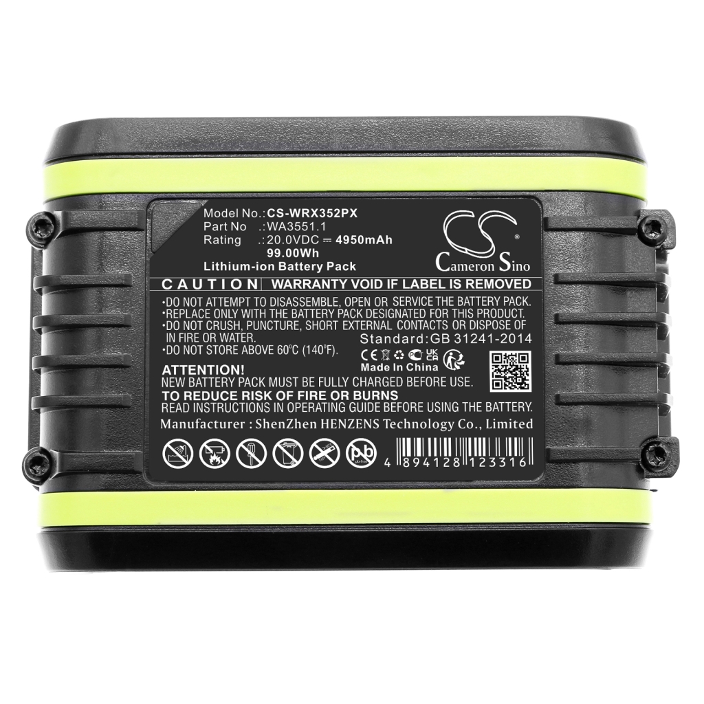 Battery industrial Worx WX678