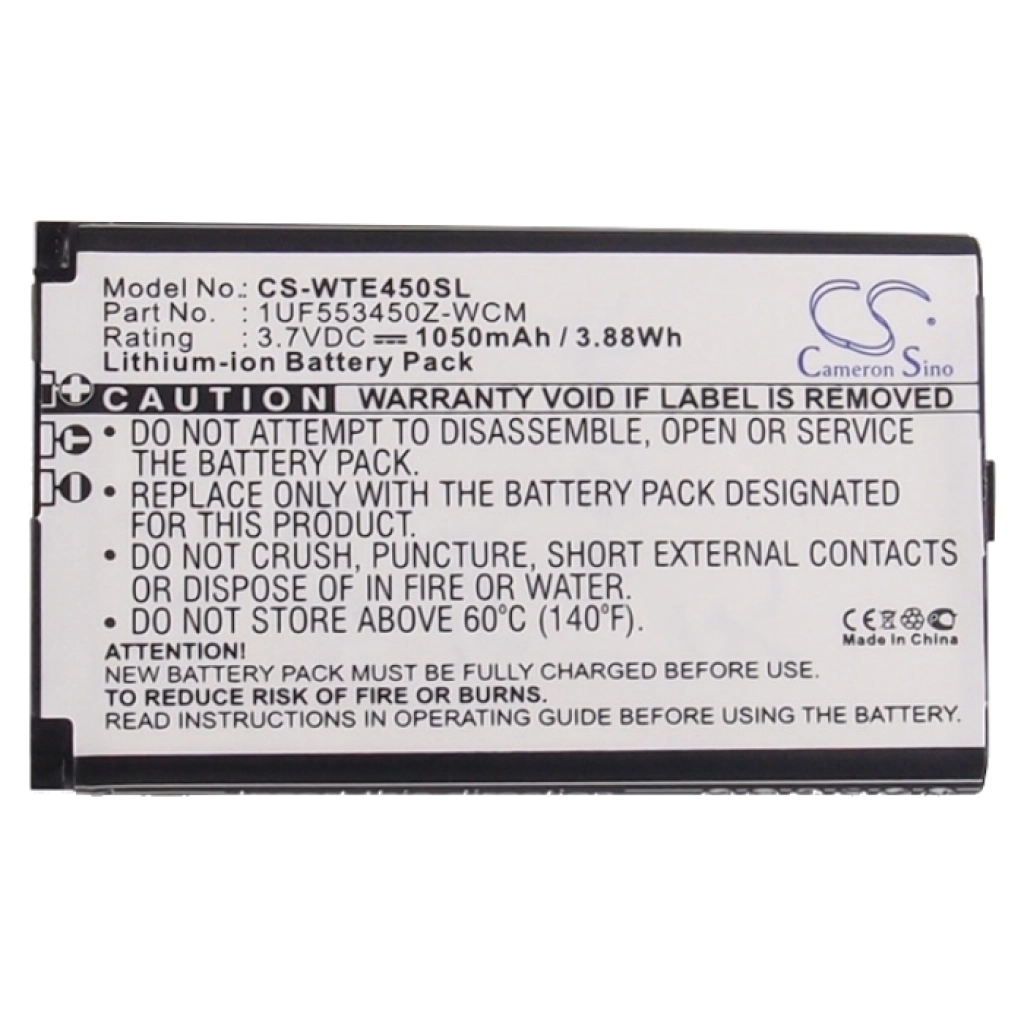 Tablet Battery Wacom PTH-850-NL