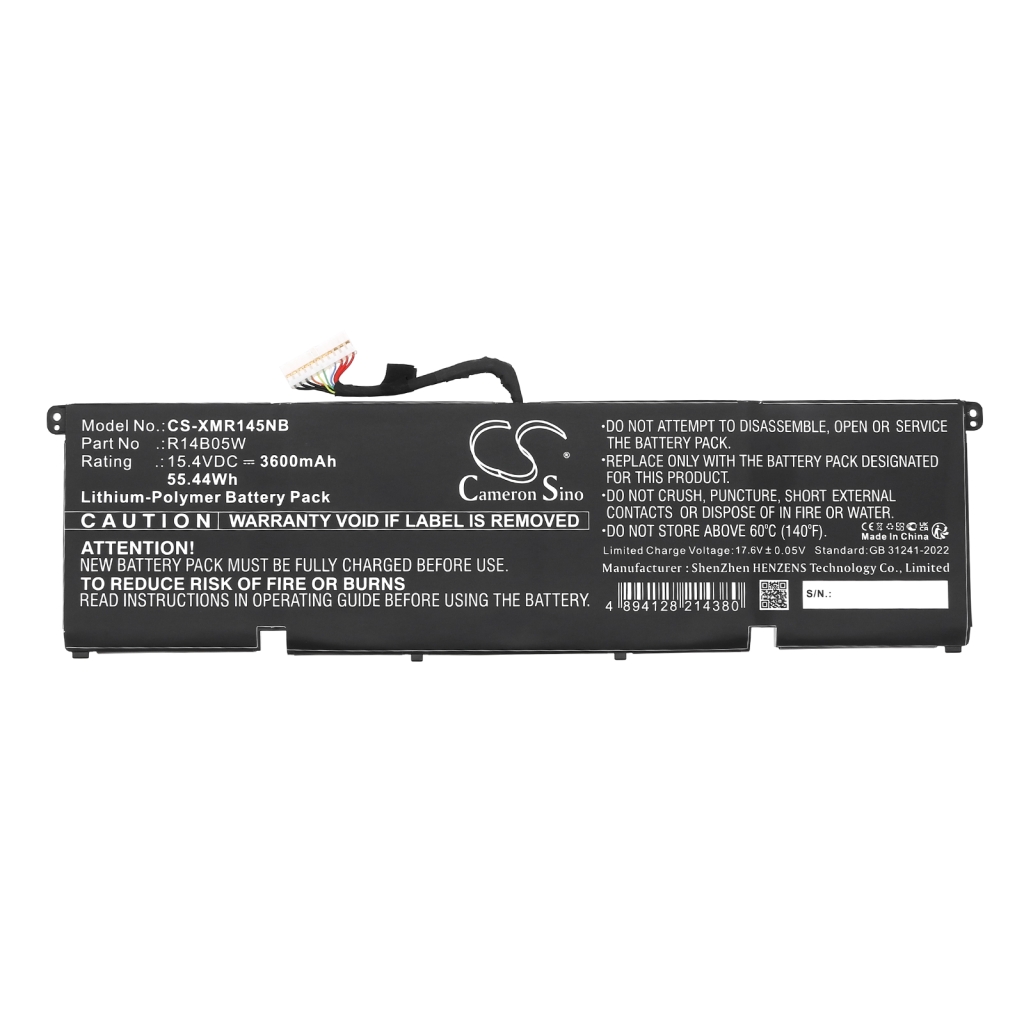 Bateria do notebooków Xiaomi CS-XMR145NB