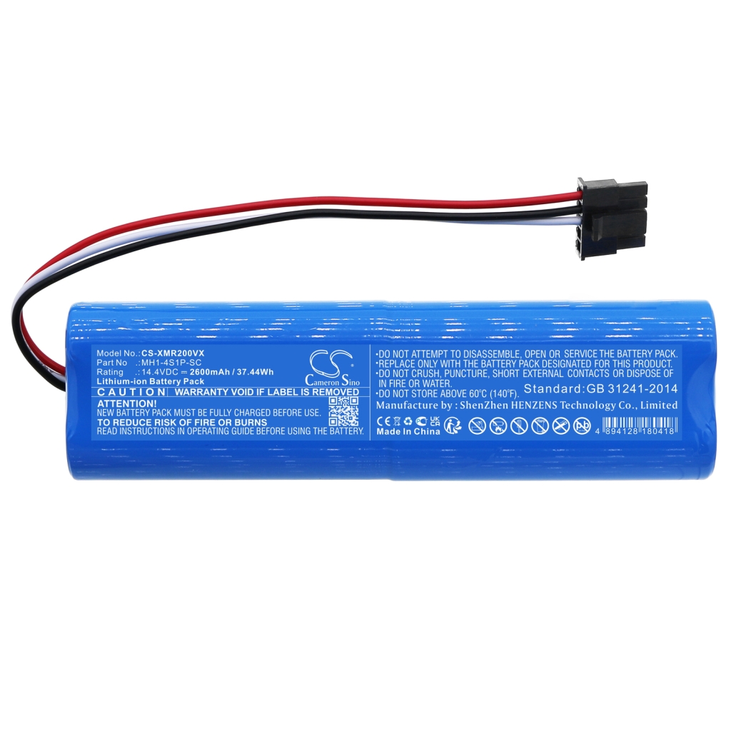 Battery Replaces INR18650 MH1-4S1P-SC