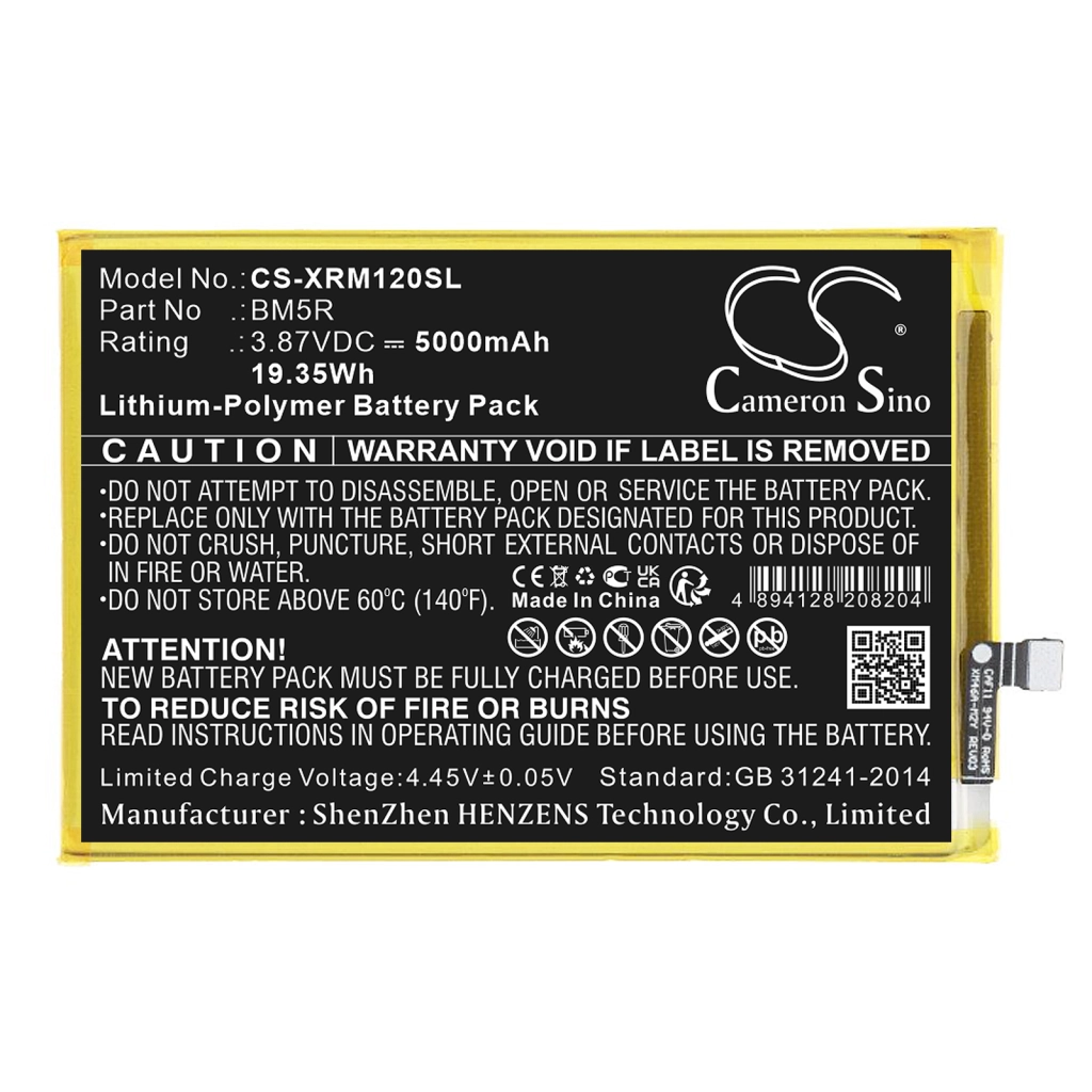 Mobile Phone Battery Redmi CS-XRM120SL