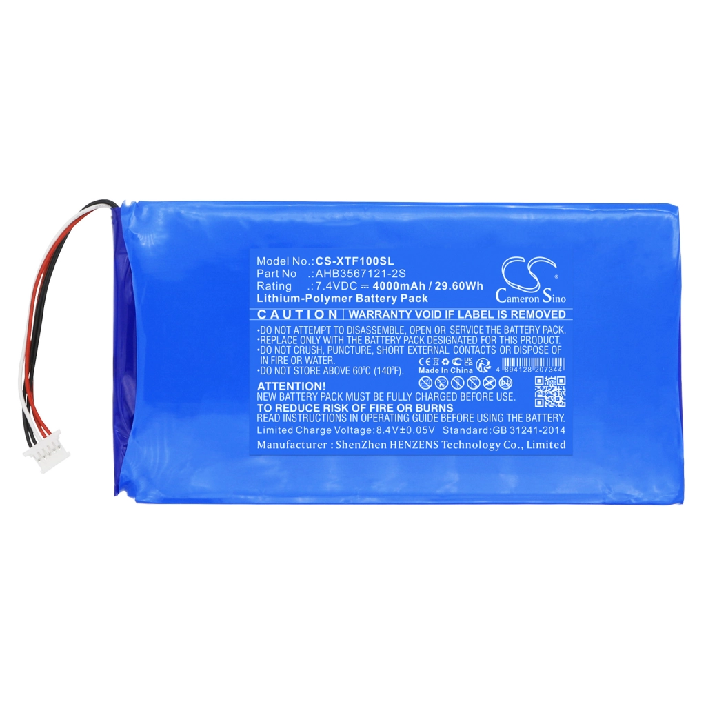 Baterie do sprzętu badawczego i pomiarowego Xtool CS-XTF100SL