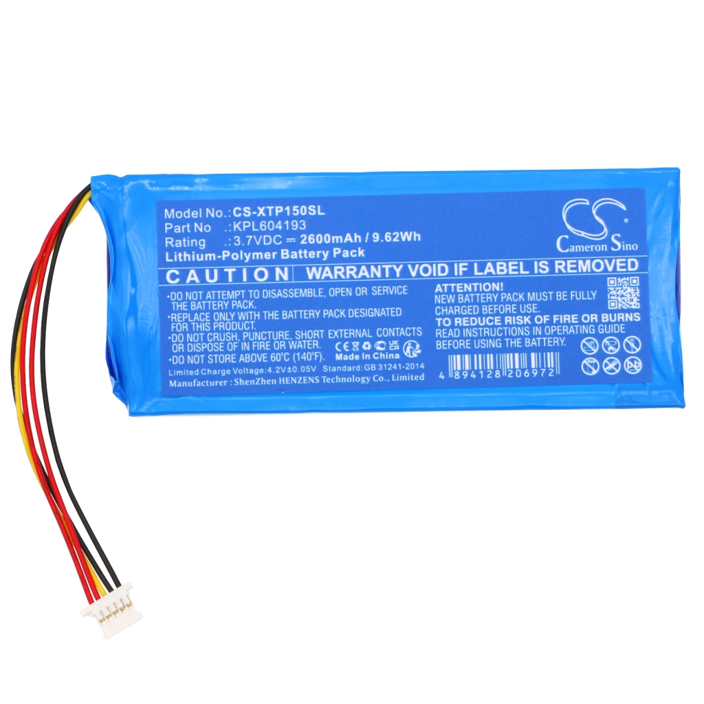 Baterie do sprzętu badawczego i pomiarowego Xtool CS-XTP150SL