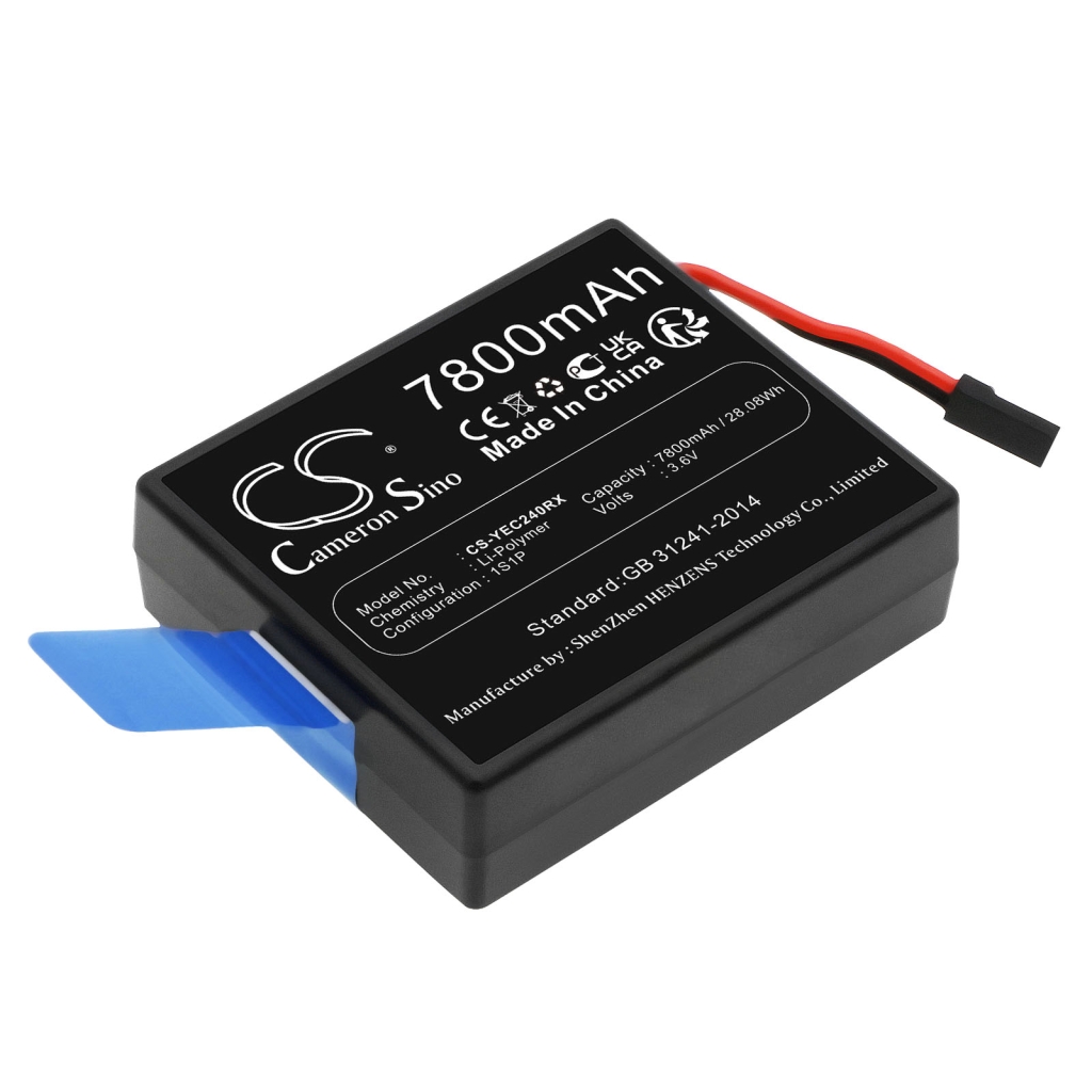 Battery compatible with RC hobby batteries