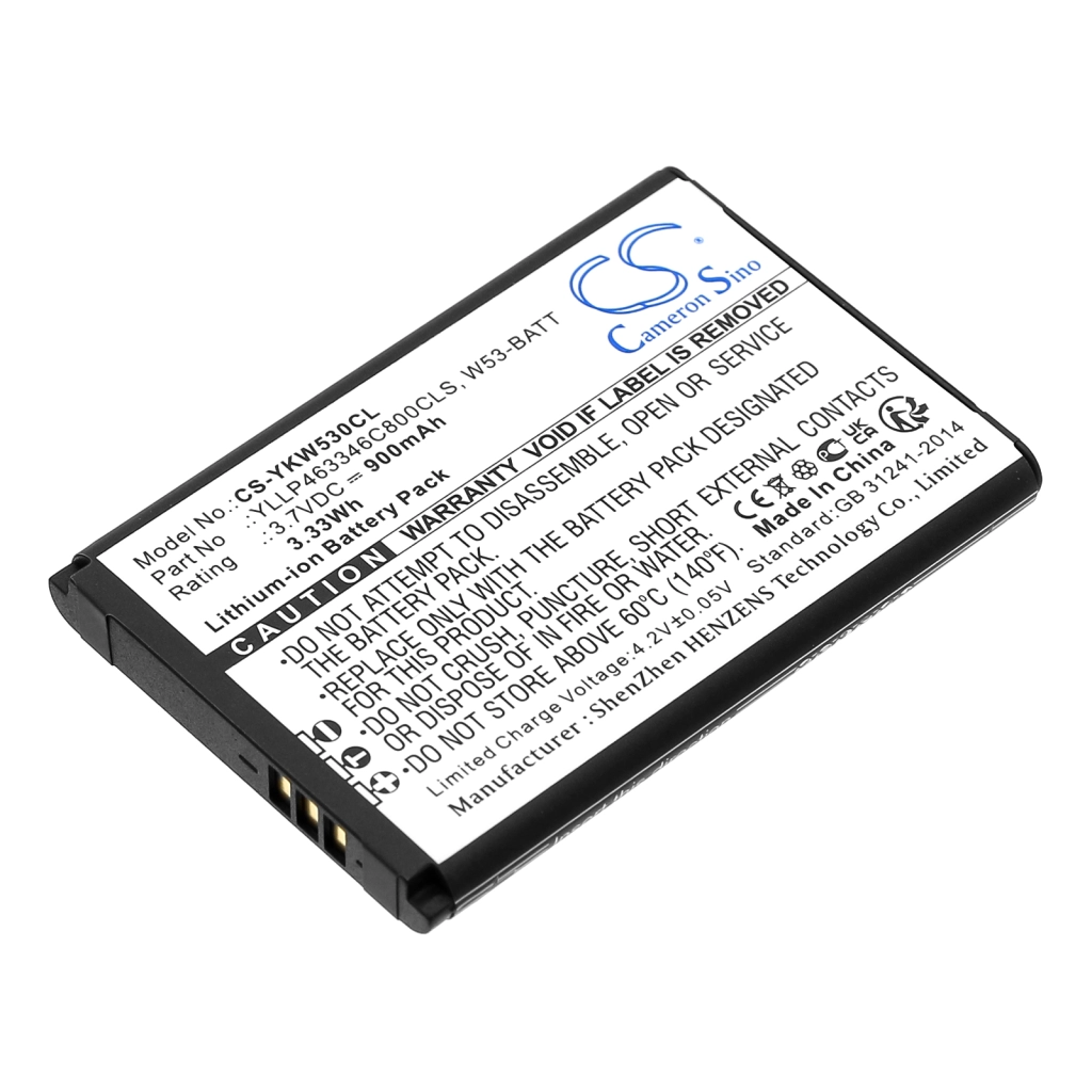 Baterie do telefonów bezprzewodowych Yealink CS-YKW530CL