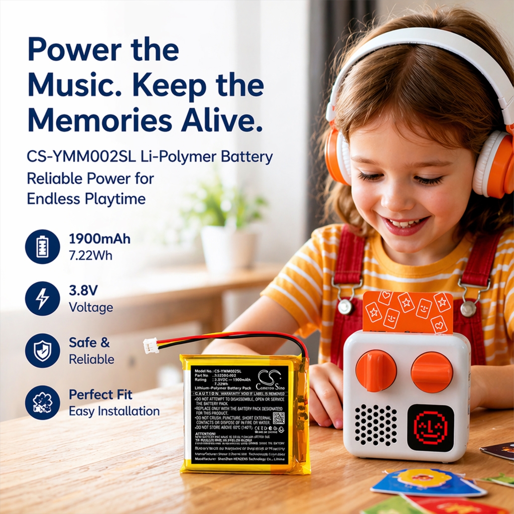 Battery compatible with Speaker Battery